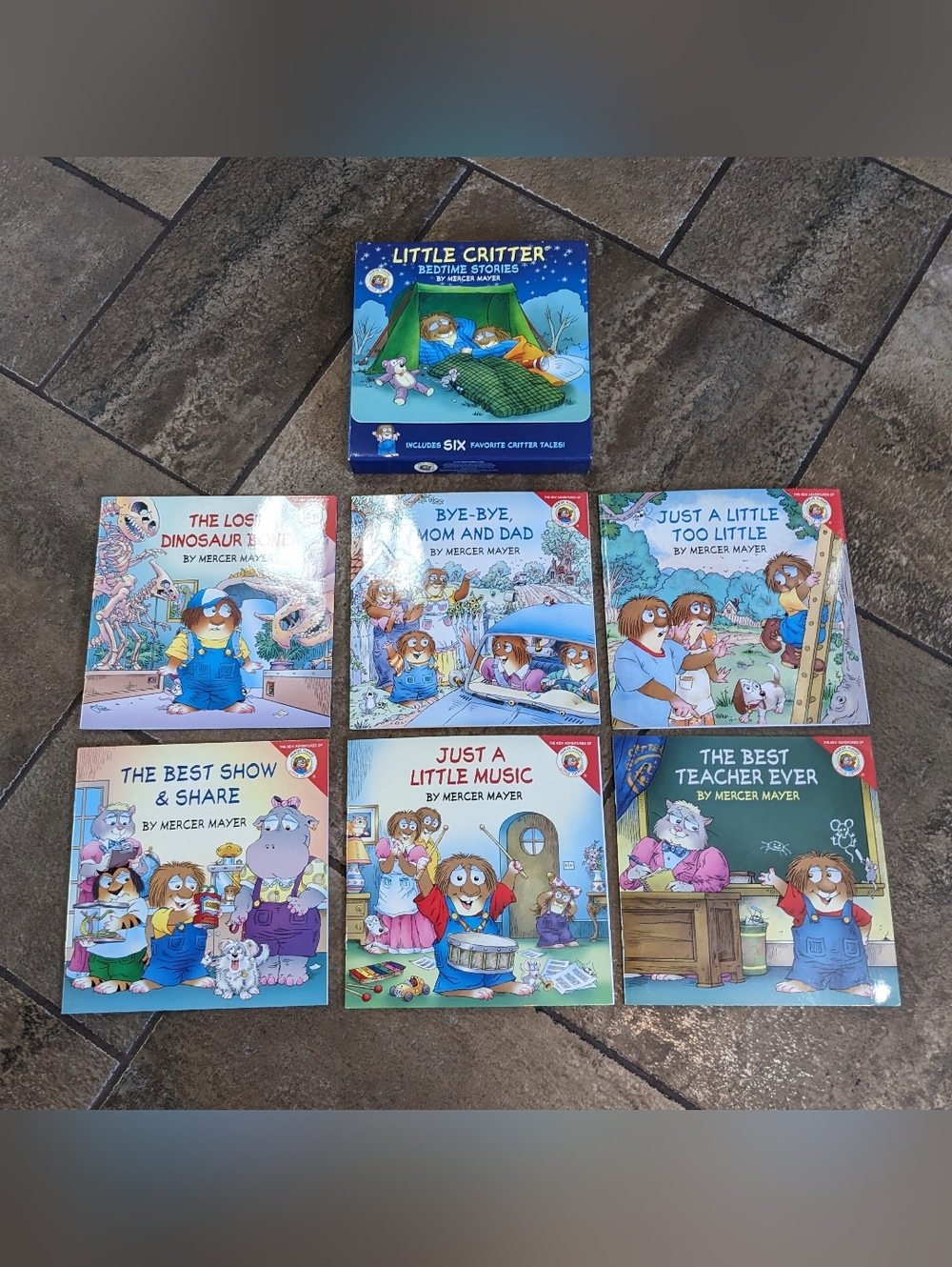 Little Critter Bedtime Stories Book Set Of 6 Favorite Critter Tales